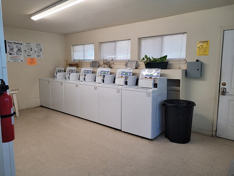 Southwood Apartments laundry room, Shepherd, TX